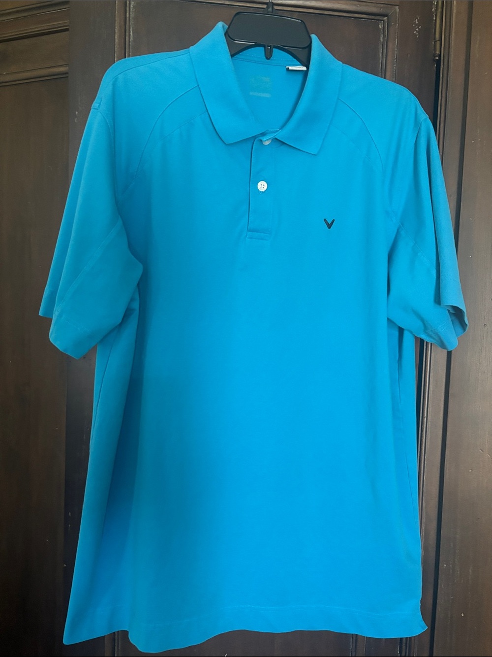 Callaway Men’s Polo Shirt - Bright Turquoise XL
